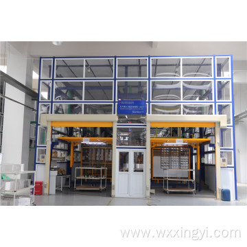 Oxidation of aluminum alloy production line